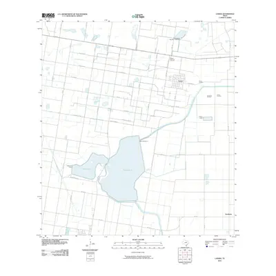 2010 Map of Lasara, 2010 Print