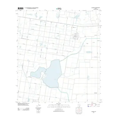 2013 Map of Lasara, 2013 Print