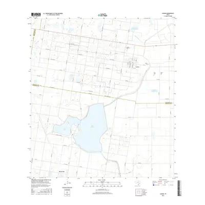 2016 Map of Lasara, 2016 Print