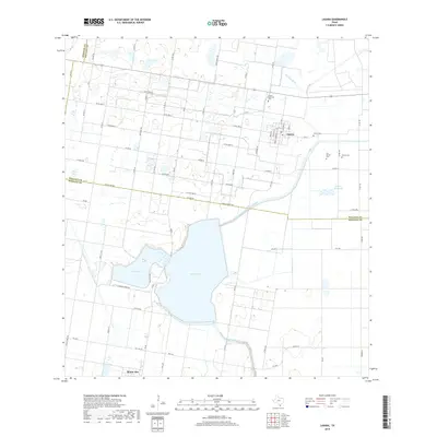 2019 Map of Lasara, 2019 Print