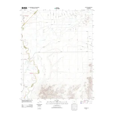 2013 Map of Lasauses, 2013 Print