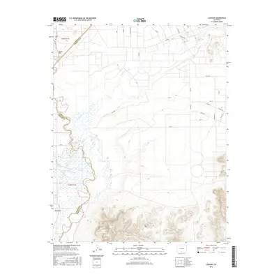 2016 Map of Lasauses, 2016 Print