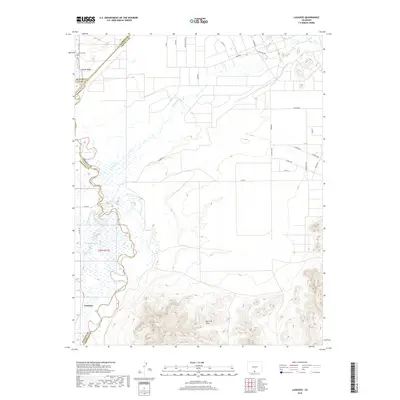 2019 Map of Lasauses, 2019 Print