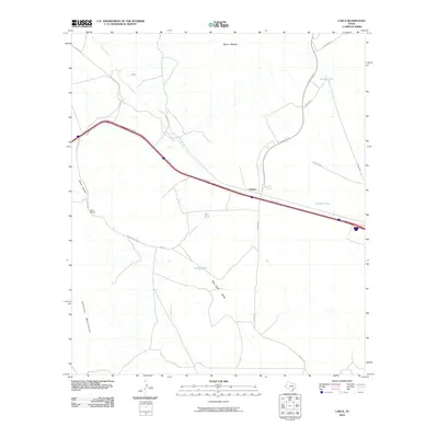 2010 Map of Lasca, 2010 Print