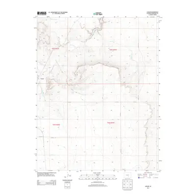 2013 Map of Lascar, 2013 Print