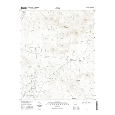 2016 Map of Lascassas, 2016 Print