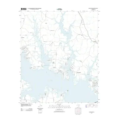 2013 Map of Lassater, 2013 Print