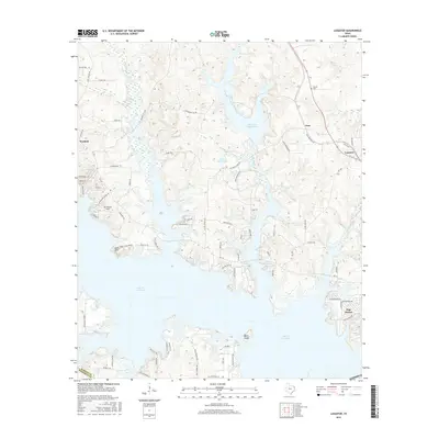 2016 Map of Lassater, 2016 Print