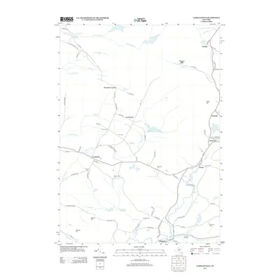 2013 Map of Lassellsville, 2013 Print