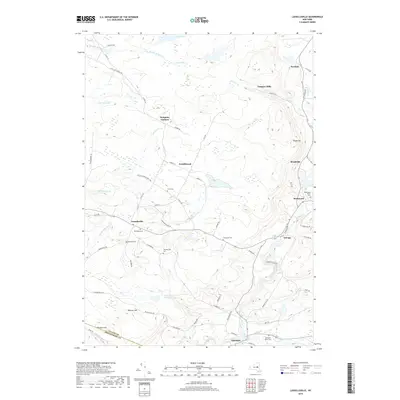 2019 Map of Lassellsville, 2019 Print