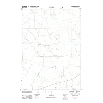 2012 Map of Lassen Creek, 2012 Print