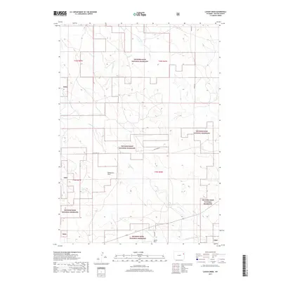 2017 Map of Lassen Creek, 2017 Print