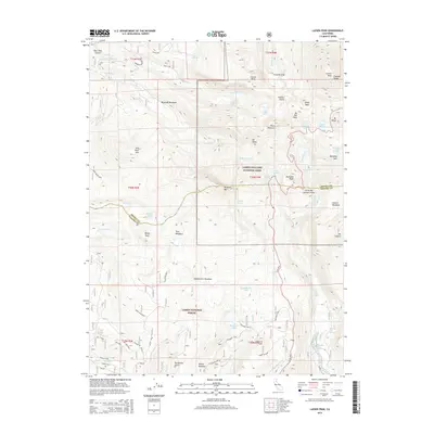 2015 Map of Lassen Peak, 2015 Print