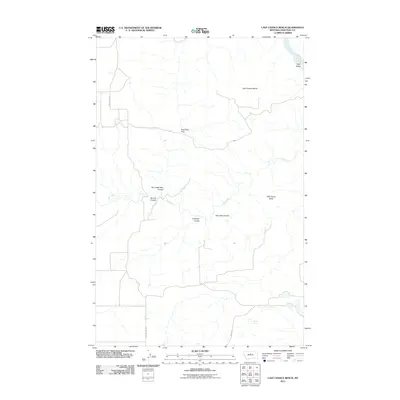 2011 Map of Last Chance Bench, 2011 Print