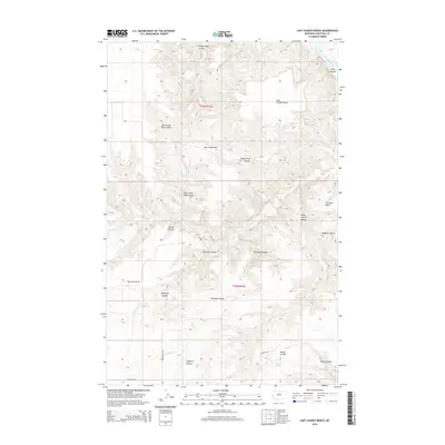 2014 Map of Last Chance Bench, 2014 Print