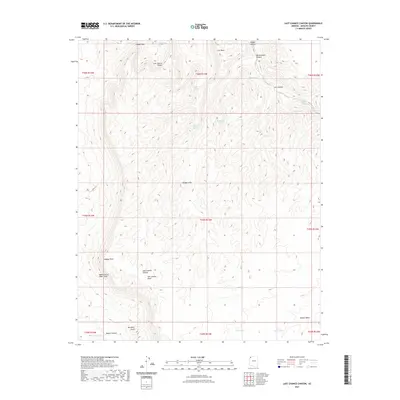 2021 Map of Last Chance Canyon, 2021 Print