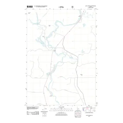 2011 Map of Last Chance, 2011 Print