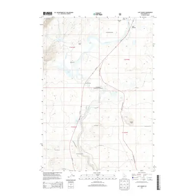 2013 Map of Last Chance, 2013 Print