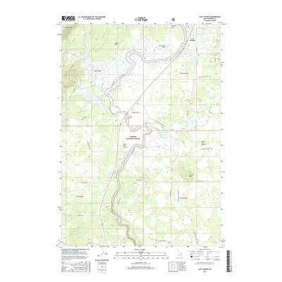 2017 Map of Last Chance, 2017 Print