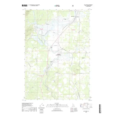 2020 Map of Last Chance, 2020 Print