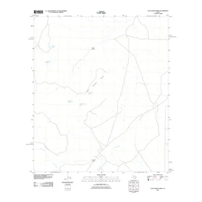 2010 Map of Last Chance Mesa, 2010 Print