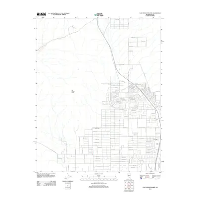 2012 Map of Last Chance Range, 2012 Print