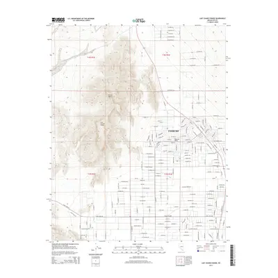 2014 Map of Last Chance Range, 2014 Print