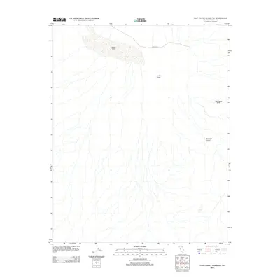 2012 Map of Last Chance Range SW, 2012 Print