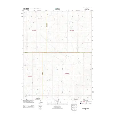 2013 Map of Last Chance SW, 2013 Print