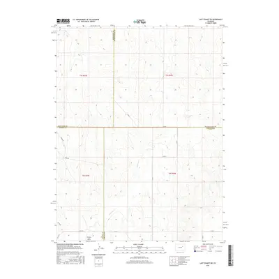 2016 Map of Last Chance SW, 2016 Print