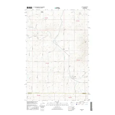 2017 Map of Latah, 2017 Print