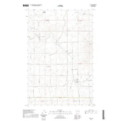 2020 Map of Latah, 2020 Print