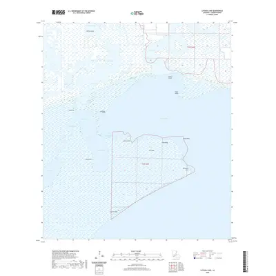 2020 Map of Latania Lake, 2020 Print
