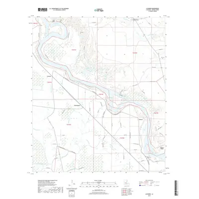 2018 Map of Latanier, 2018 Print