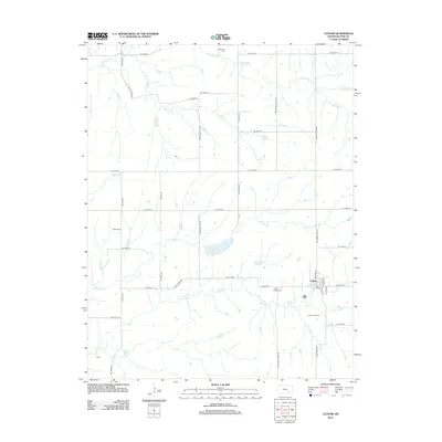2012 Map of Latham, 2012 Print