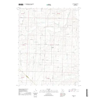 2017 Map of Latham, 2017 Print