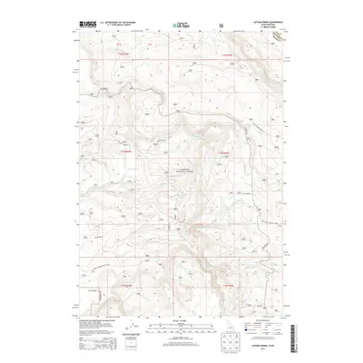 2013 Map of Latham Spring, 2013 Print