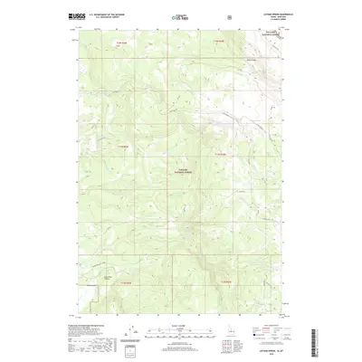 2020 Map of Latham Spring, 2020 Print