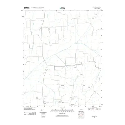 2010 Map of Latham, 2010 Print