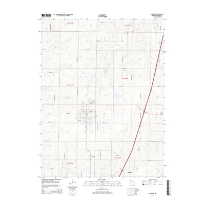 2014 Map of Lathrop, 2014 Print