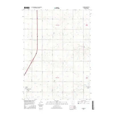 2015 Map of Latimer, 2015 Print