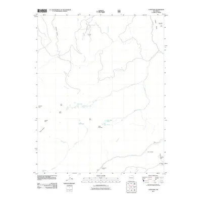 2011 Map of Latir Peak, 2011 Print