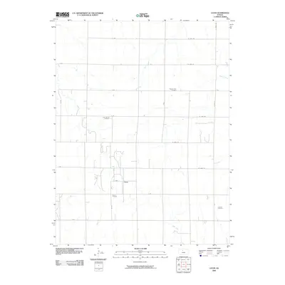 2009 Map of Laton, 2009 Print