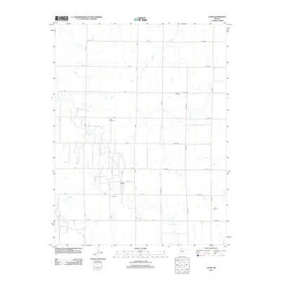 2012 Map of Laton, 2012 Print