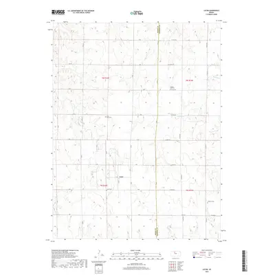 2018 Map of Laton, 2018 Print