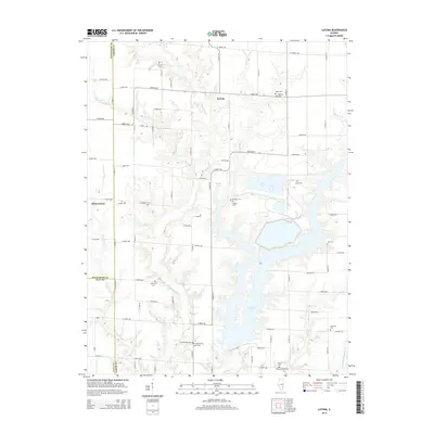 2015 Map of Latona, 2015 Print