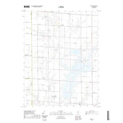 2021 Map of Latona, 2021 Print