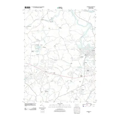 2010 Map of Latrobe, 2010 Print
