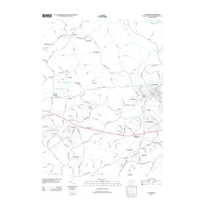 2013 Map of Latrobe, 2013 Print