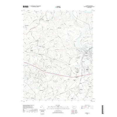 2019 Map of Latrobe, 2019 Print
